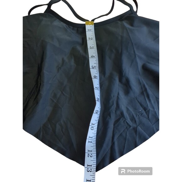Women’s Swimming Suit Top Only Black Medium D38 - Picture 5 of 10